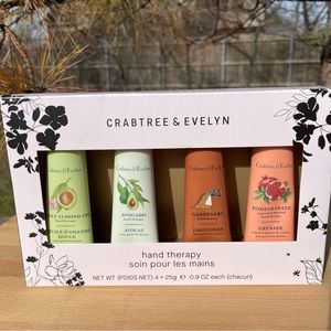 Crabtree & Evelyn Hand cream 4 piece gift set